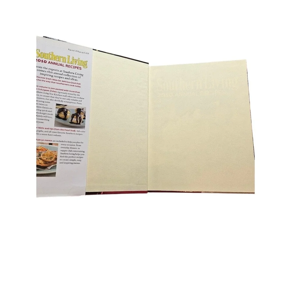 Southern Living 2010 Annual Recipes Hardcover Cookbook Over 750 Recipes